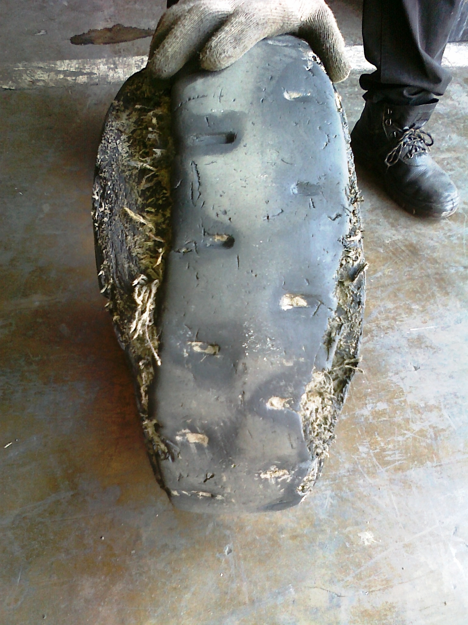 String filled tyre